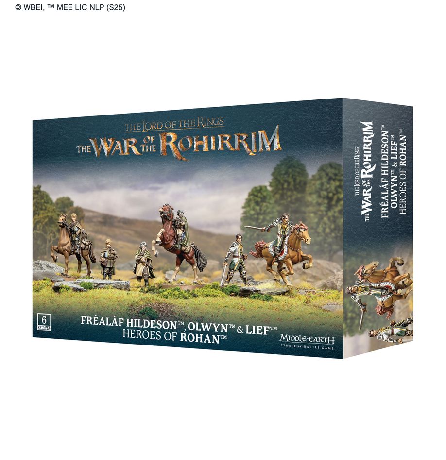 Games Workshop Fréaláf Hildeson™, Olwyn™ & Lief™, Heroes of Rohan™
