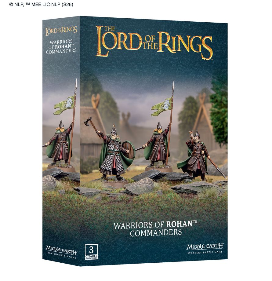 Games Workshop Warriors of Rohan™ Commanders