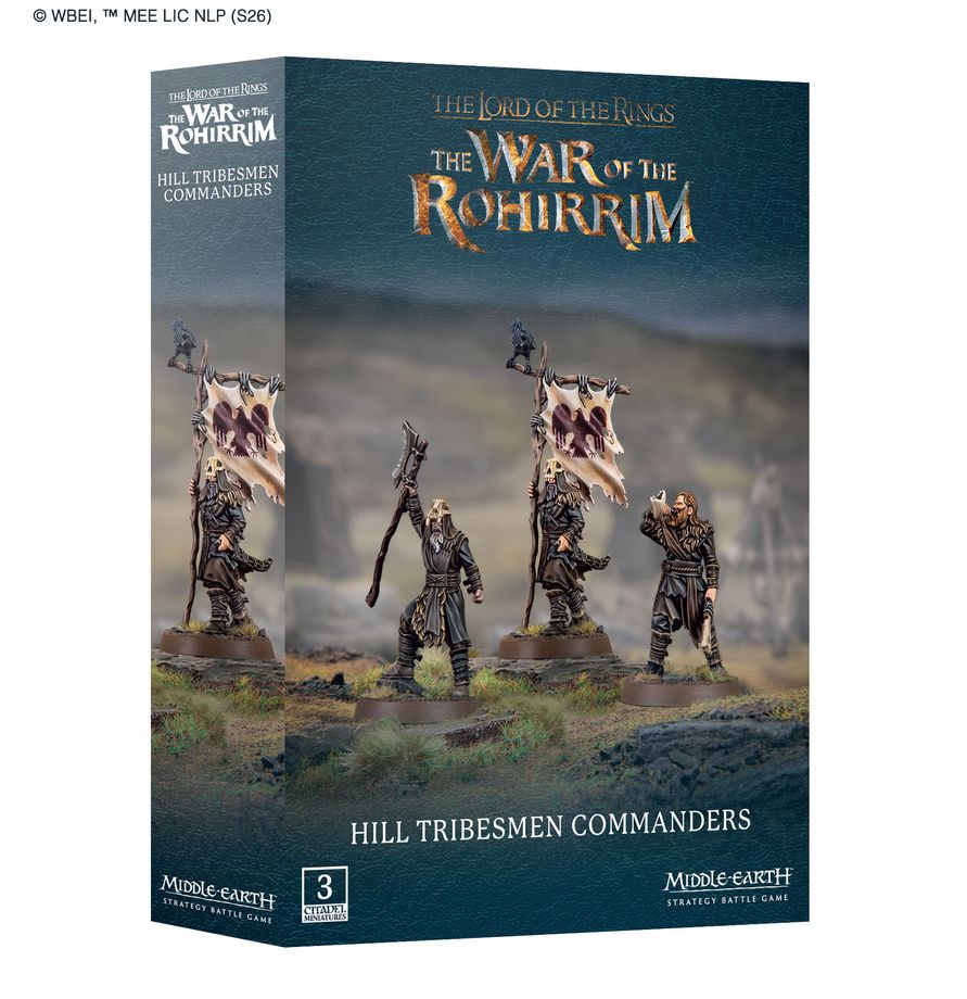 Games Workshop Hill Tribesmen Commanders