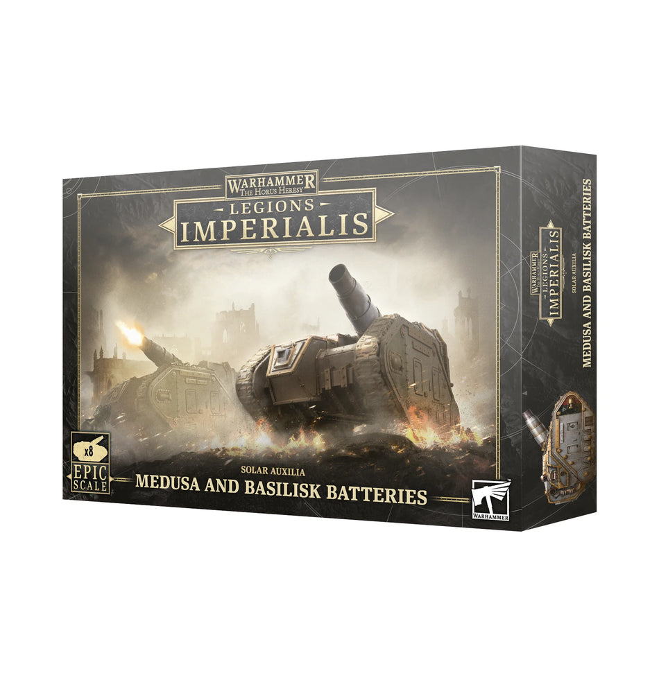 Games Workshop Legions Imperialis Solar Auxilia Basilisks/Medusas