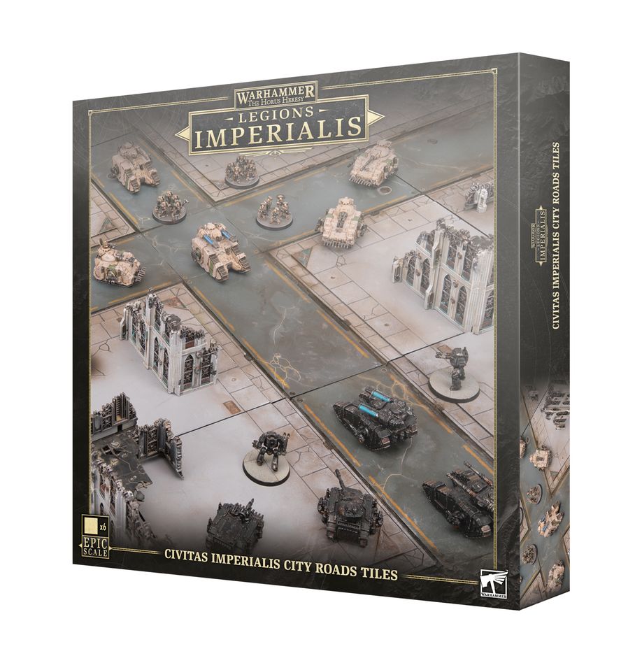 Games Workshop Legions Imperialis: Civitas Imperialis City Road Tiles