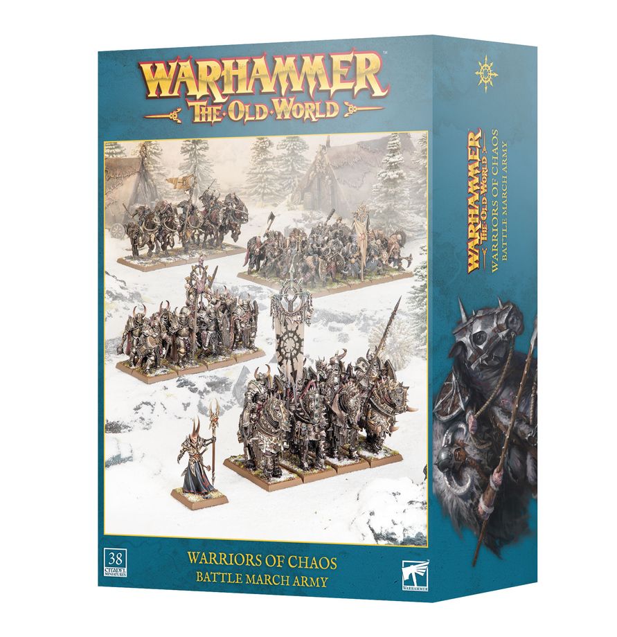 Games Workshop Warriors of Chaos: Battle March Army