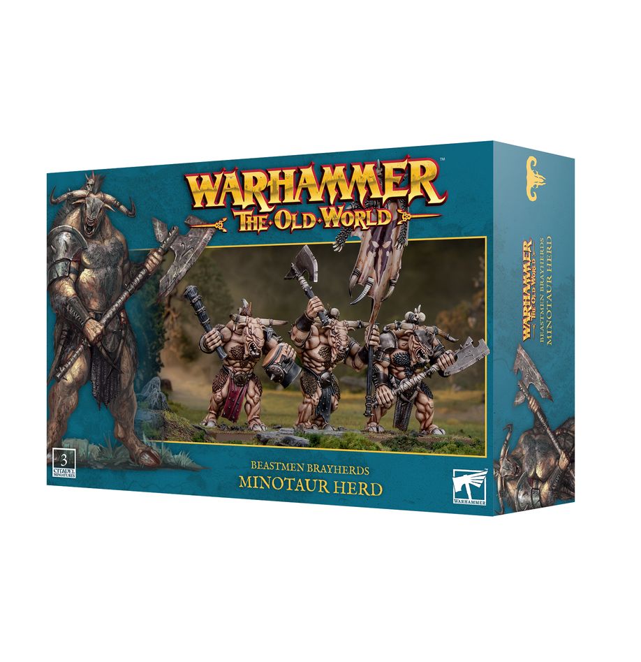 Games Workshop minotaur herd