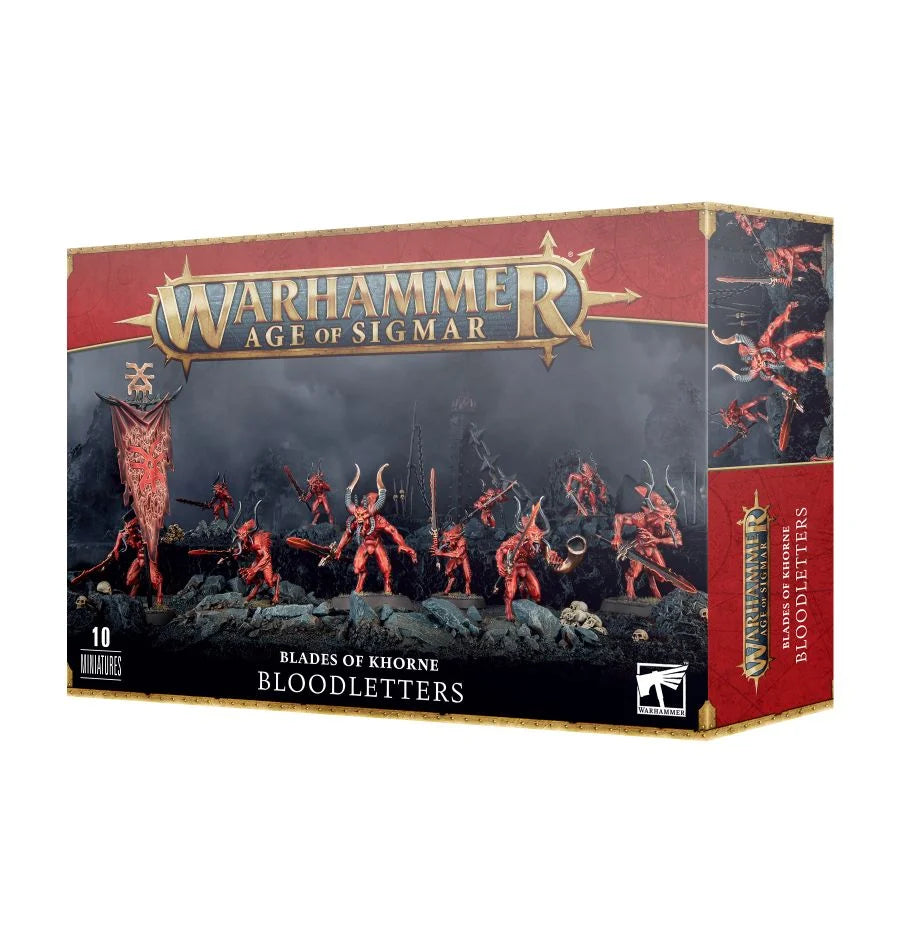 Games Workshop Daemons Of Khorne Bloodletters