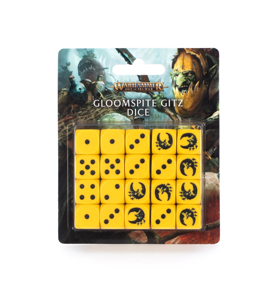 Games Workshop Gloomspite Gitz Dice Set