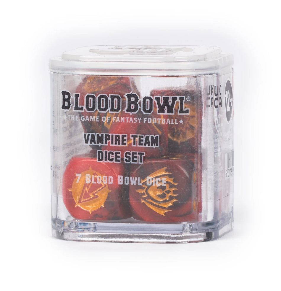 Games Workshop Blood Bowl Vampire Team Dice Set (1 Per Person )