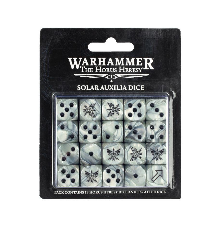 Games Workshop Solar Auxillia Dice Set