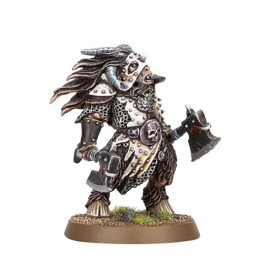 Games Workshop Beastlord With Paired Man-Ripper Axes