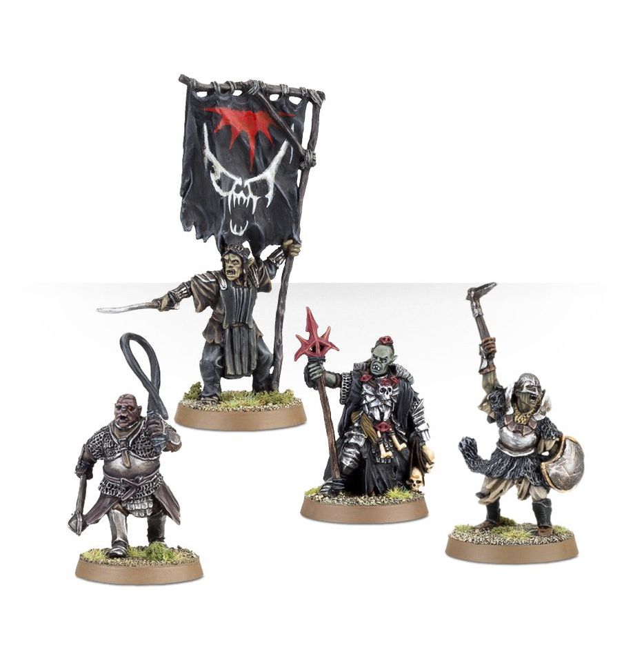 Games Workshop Mordor Orc Commanders