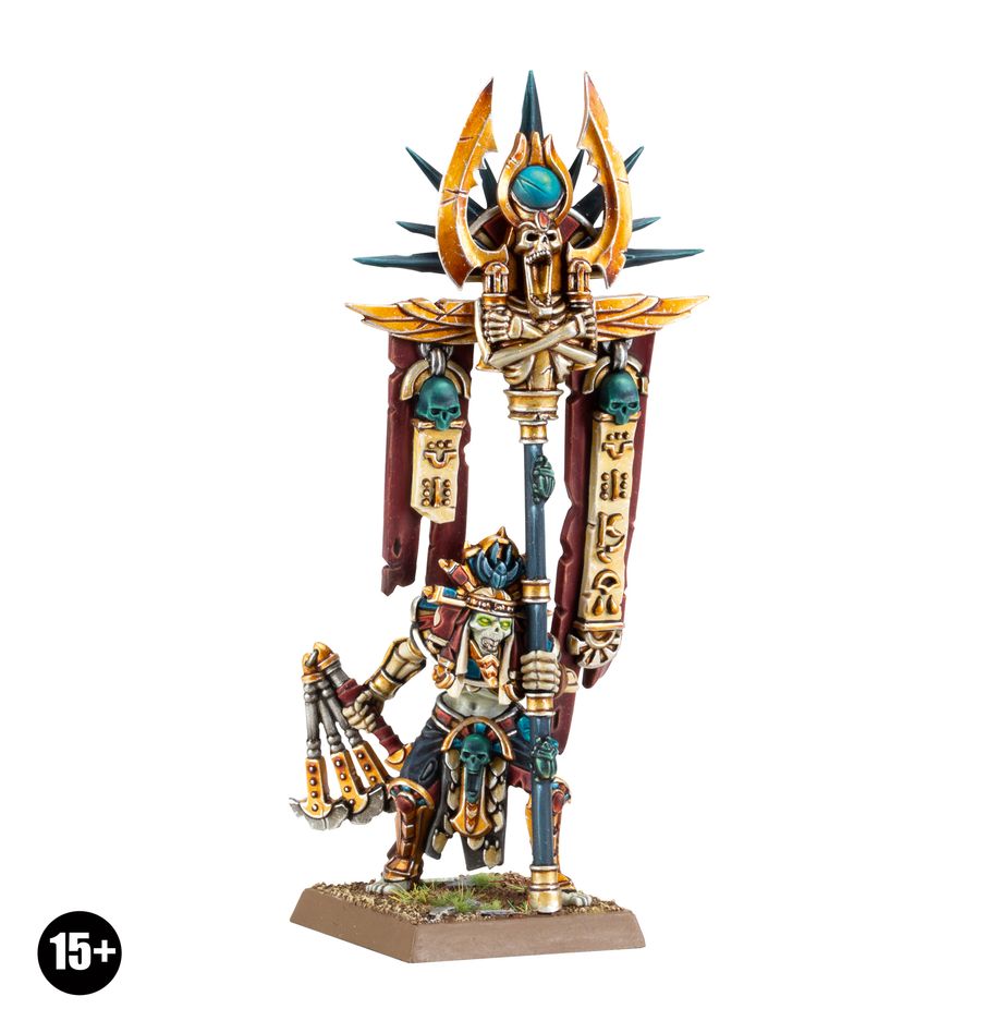 Games Workshop  Tomb Kings Of Khemri: Battle Standard Bearer