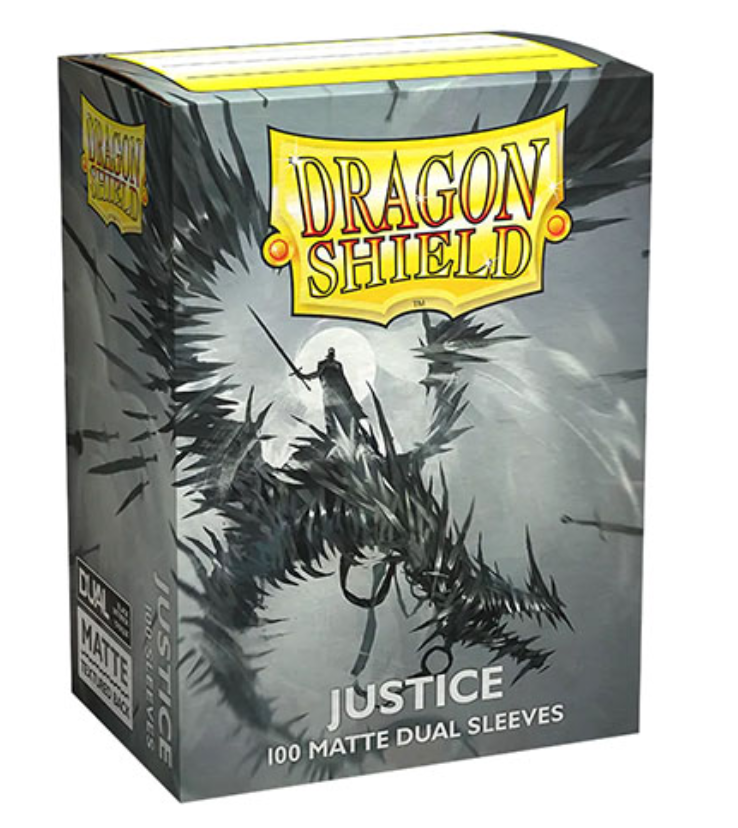 Dragon Shield  - Justice - Dual Matte Standard Size Sleeves 100Pk