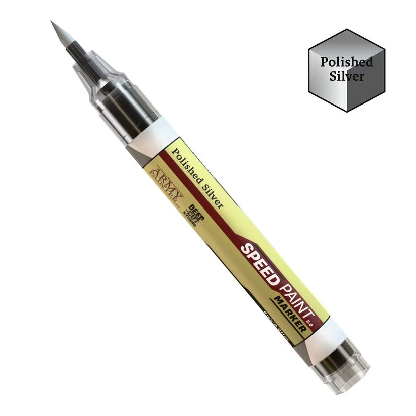 Speedpaint Marker – Polished Silver