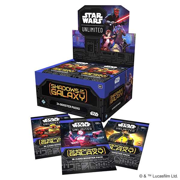 Star Wars: Unlimited Shadows Of The Galaxy Booster Display (24)