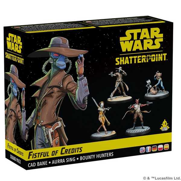 Star Wars Shatterpoint: Fistful Of Credits (Cad Bane Squad Pack)