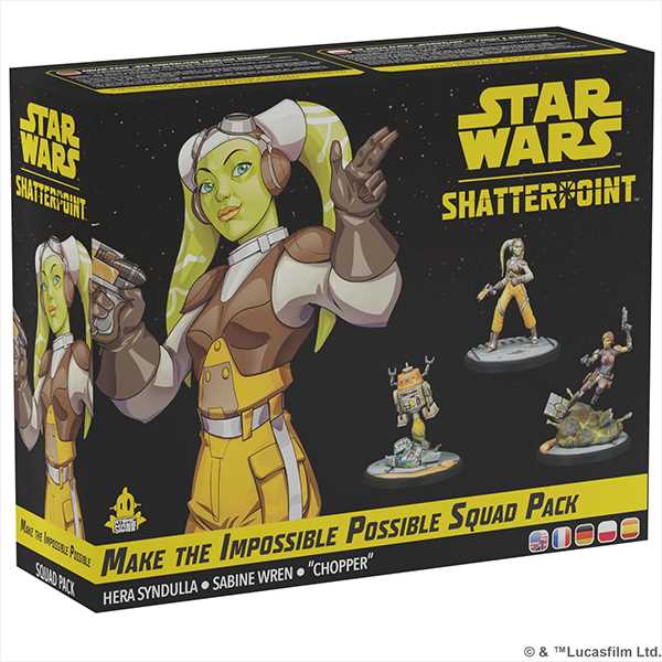 Star Wars: Shatterpoint : Make The Impossible Possible (Hera Syndulla Squad Pack)