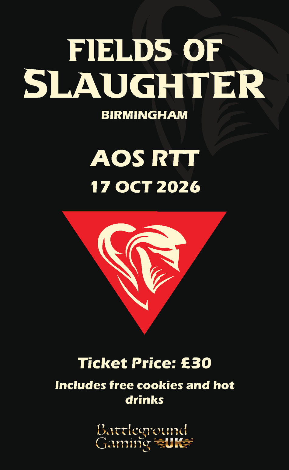 BGUK FIELDS OF SLAUGHTER AOS RTT 17TH OF OCTOBER!