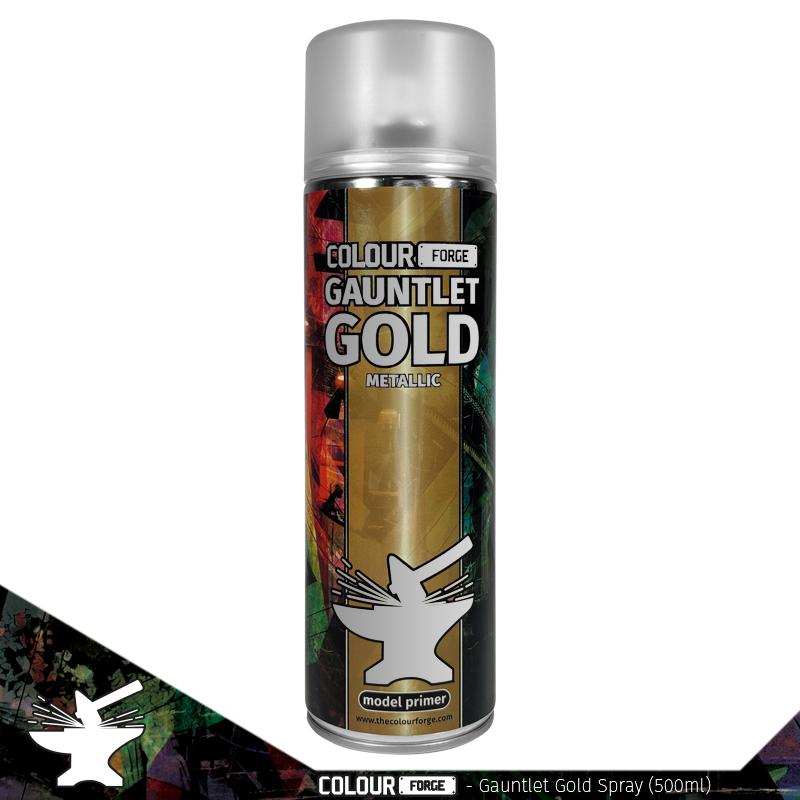 Colour Forge Spray: Gauntlet Gold (500Ml)