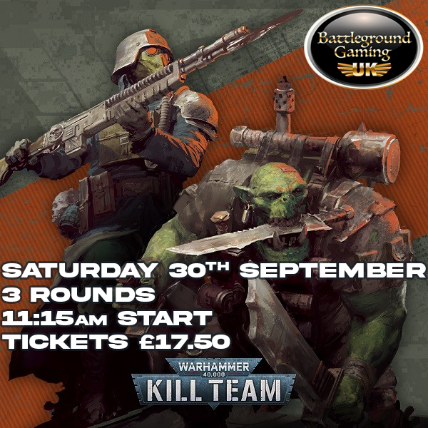 Kill Team Tournament 30Th September