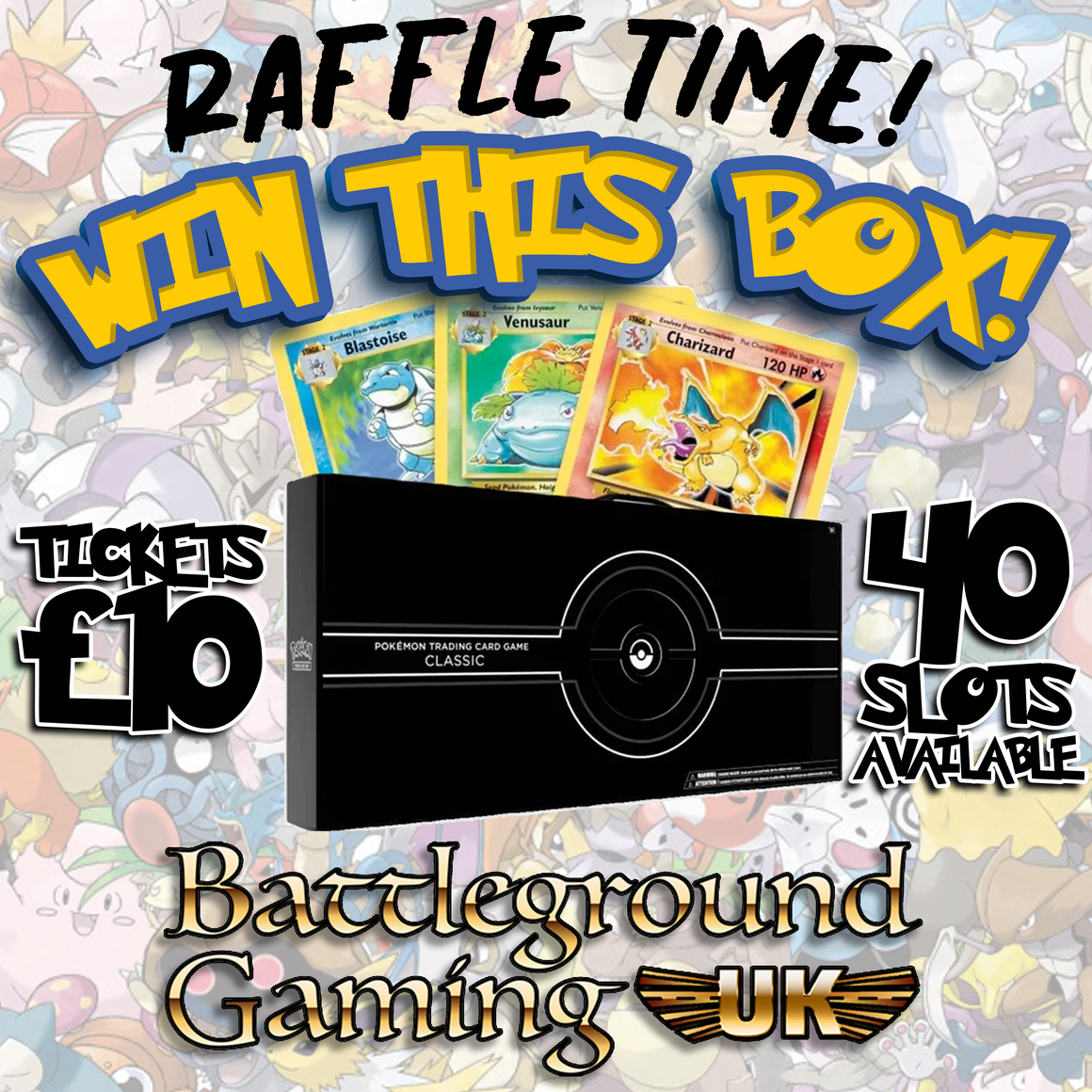 Pokemon Raffle Pokemon Raffle Tcg: Pokémon Trading Card Game Classic Box ...