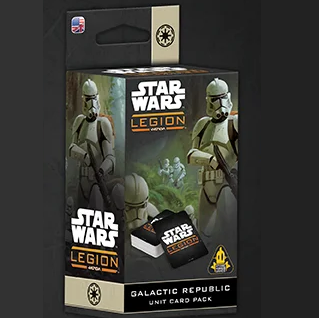 Star Wars: Legion - Galactic Republic Unit Card Pack