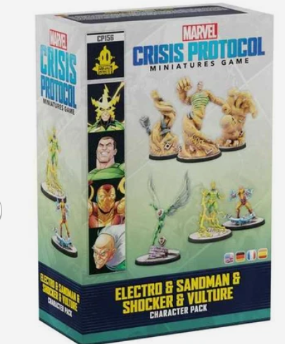 Marvel: Crisis Protocol – Electro & Sandman & Shocker & Vulture