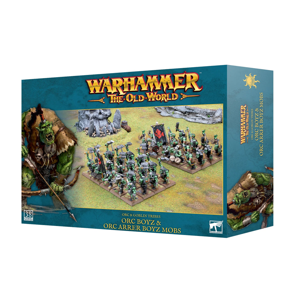 Games Workshop Orc & Goblin Tribes: Orc Boyz & Orc Arrer Boyz Mobs