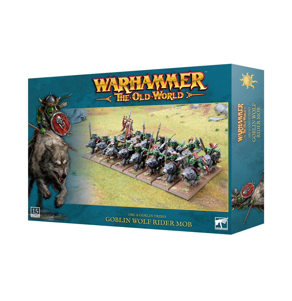 Games Workshop Orc & Goblin Tribes: Goblin Wolf Rider Mob