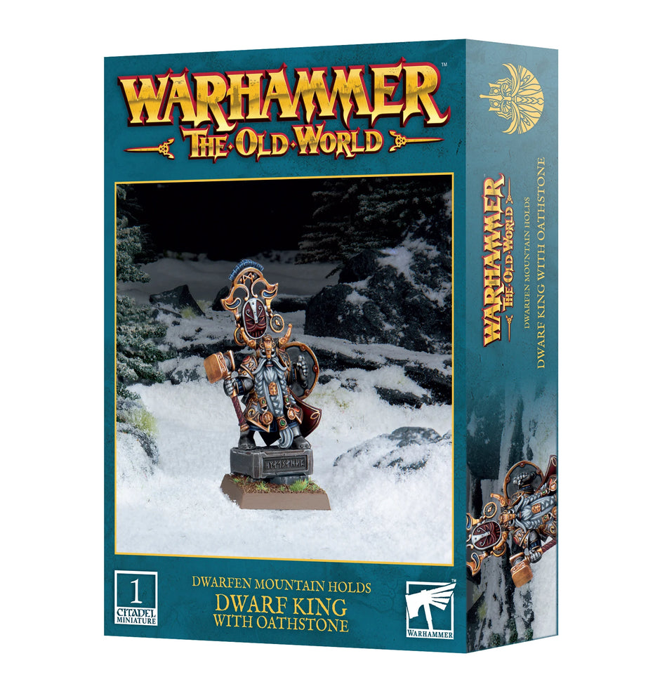 Games Workshop Dwarf King With Oathstone