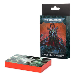 Games Workshop  Datasheet Cards: Chaos Space Marines
