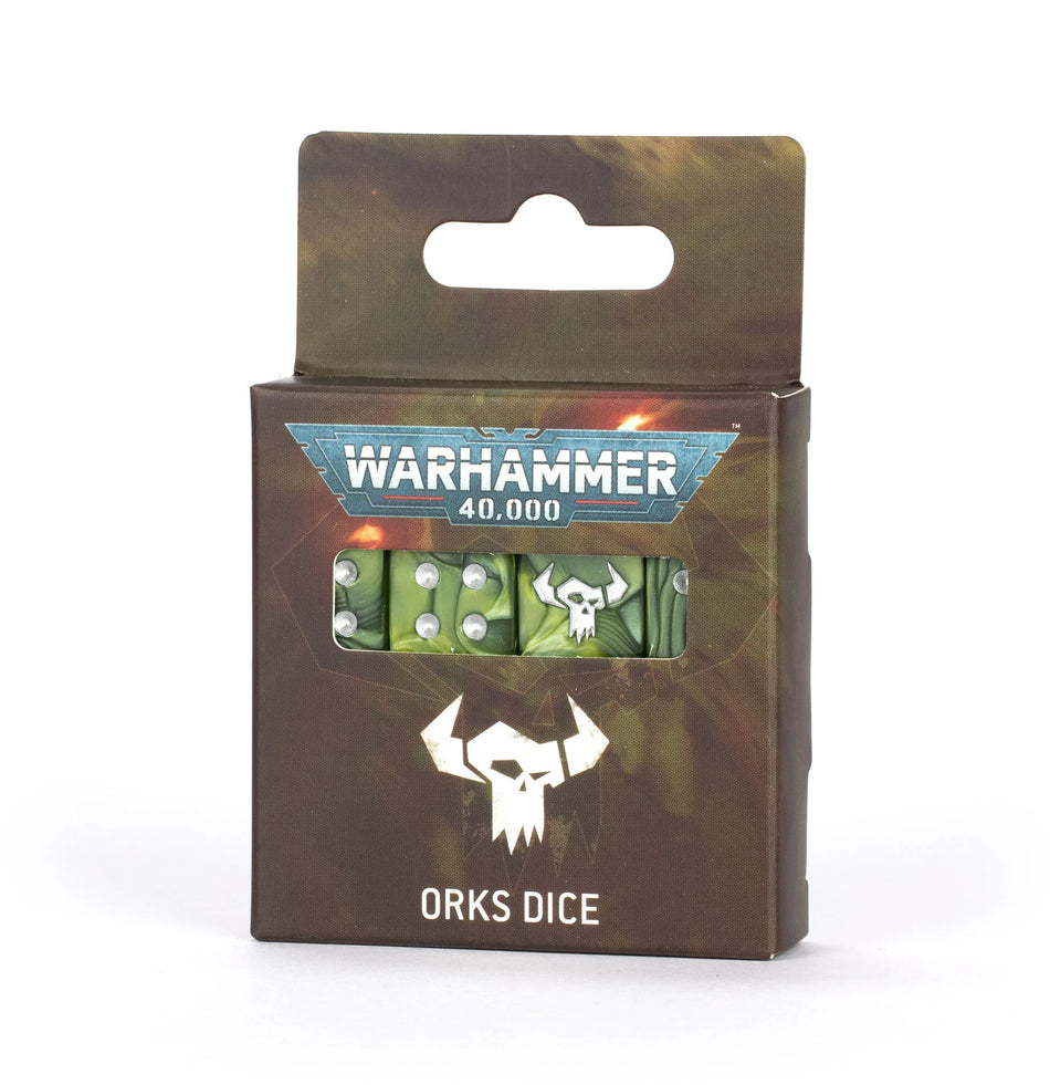 Games Workshop Warhammer 40000: Orks Dice ( 2 Max Per Person)