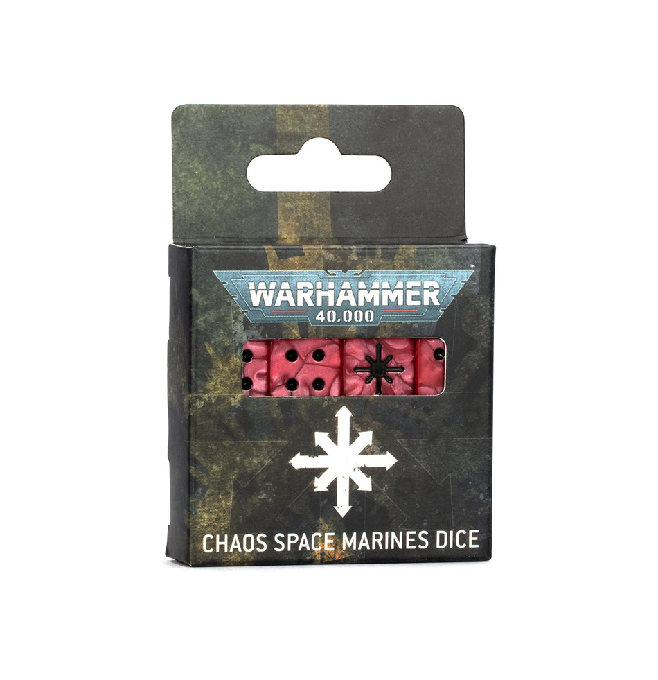 Games Workshop Warhammer 40000: Chaos S/Marines Dice