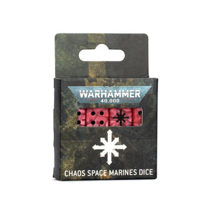 Games Workshop WARHAMMER 40000: CHAOS S/MARINES DICE