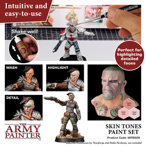 The Army Painter Skin Tones Paint Set