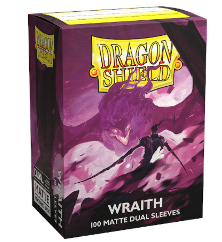 Dragon Shield - Wraith - Dual Matte Standard Size Sleeves 100Pk