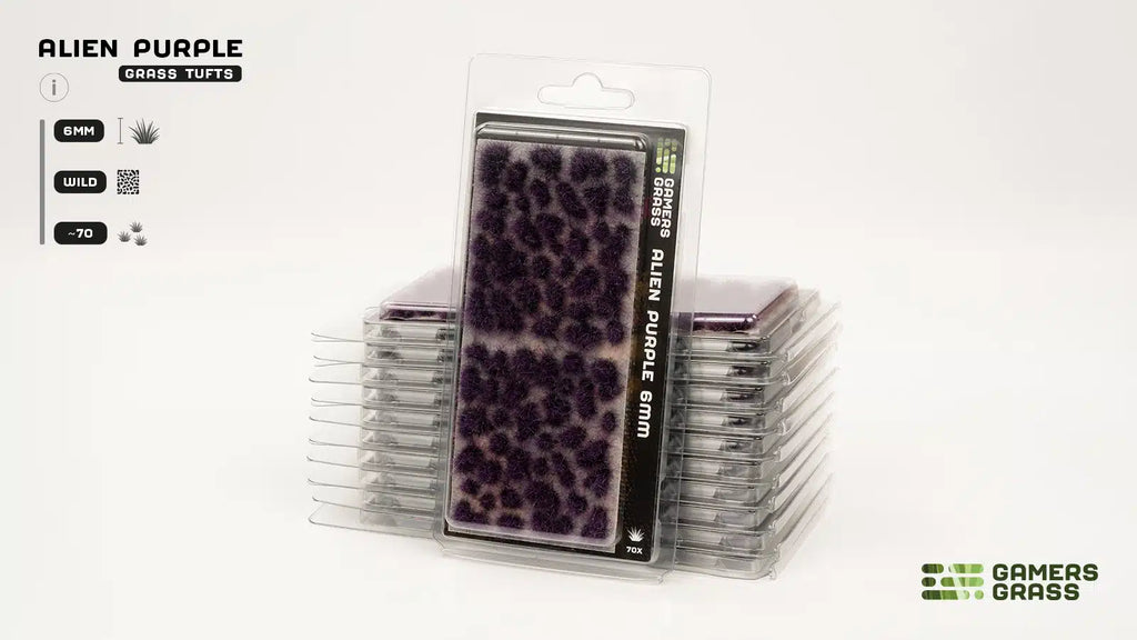 Gamer Grass Alien Purple (6mm)