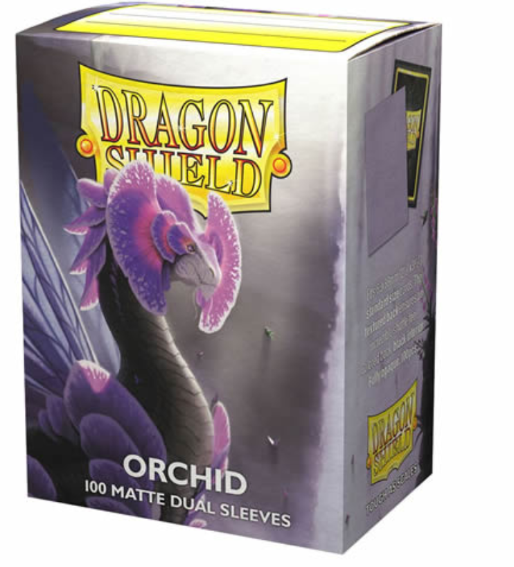 Dragon Shield -Orchid- Dual Matte Standard Size Sleeves 100Pk