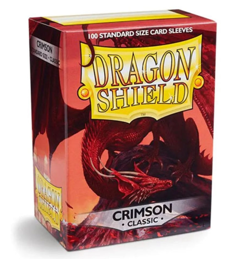 Dragon Shield  - Crimson- Classic Standard Size Sleeves 100Pk