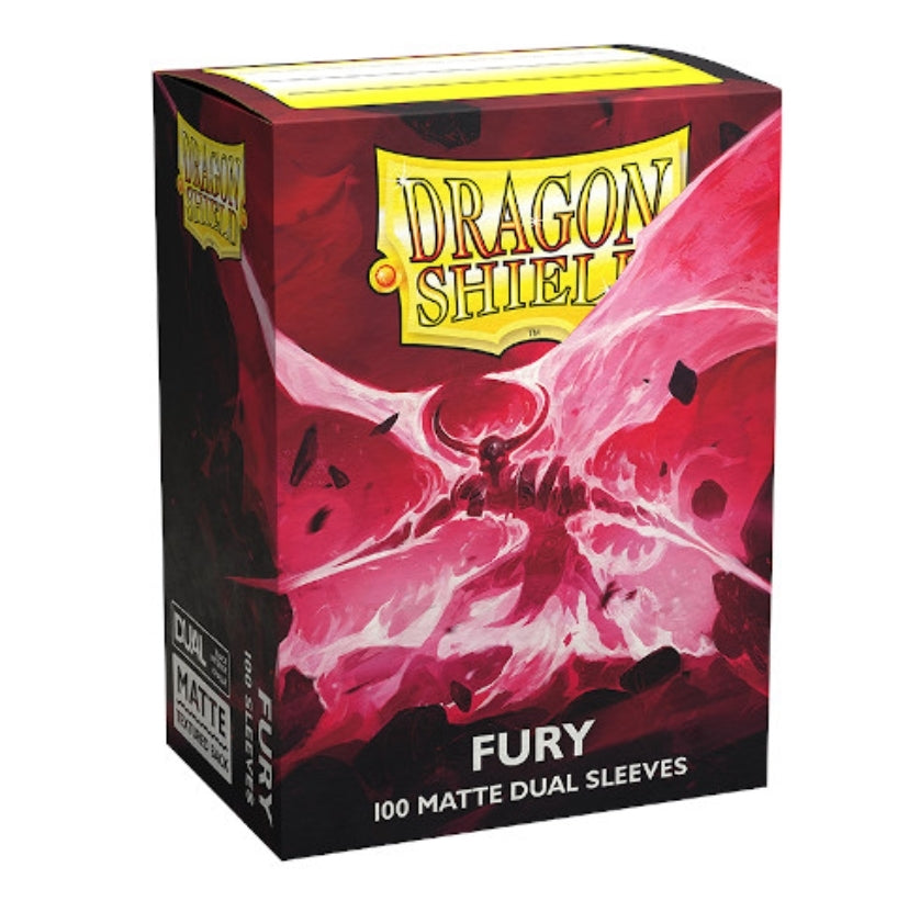 Dragon Shield - Fury -Dual Matte Standard Size Sleeves 100Pk