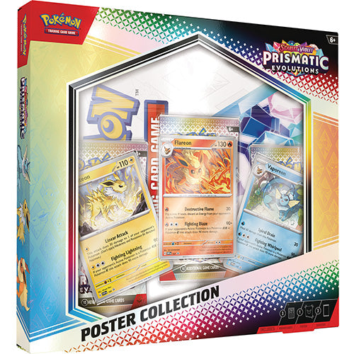 Pokémon TCG: Scarlet & Violet 8.5 - Prismatic Evolutions Poster Collection (deposit ) ( 2 per person )