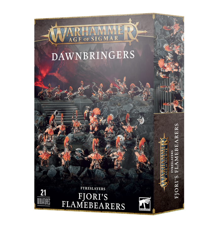 Games Workshop Dawnbringers: Fyreslayers – Fjori's Flamebearers