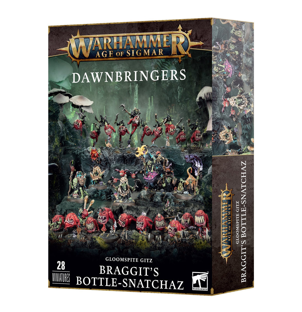 Games Workshop Dawnbringers: Gloomspite Gitz – Braggit's Bottle-snatchaz