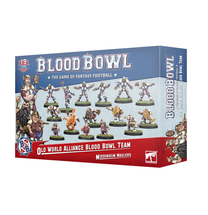 Games Workshop Old World Alliance Blood Bowl Team – The Middenheim Maulers