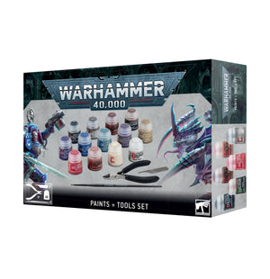 Games Workshop Warhammer 40,000: Paints + Tools Set