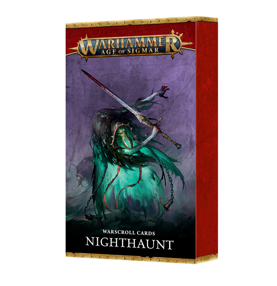 Games Workshop Warscroll Cards: Nighthaunt