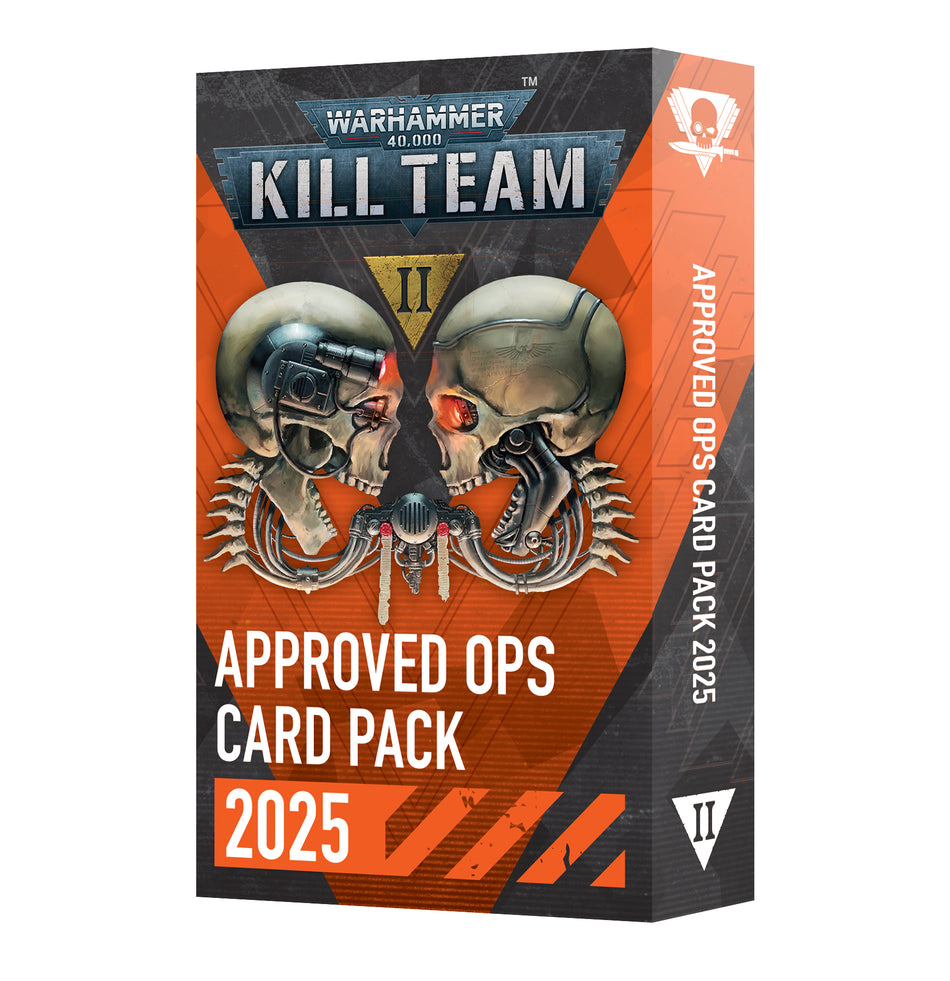 Games Workshop Kill Team: Approved Ops Card Pack 2025