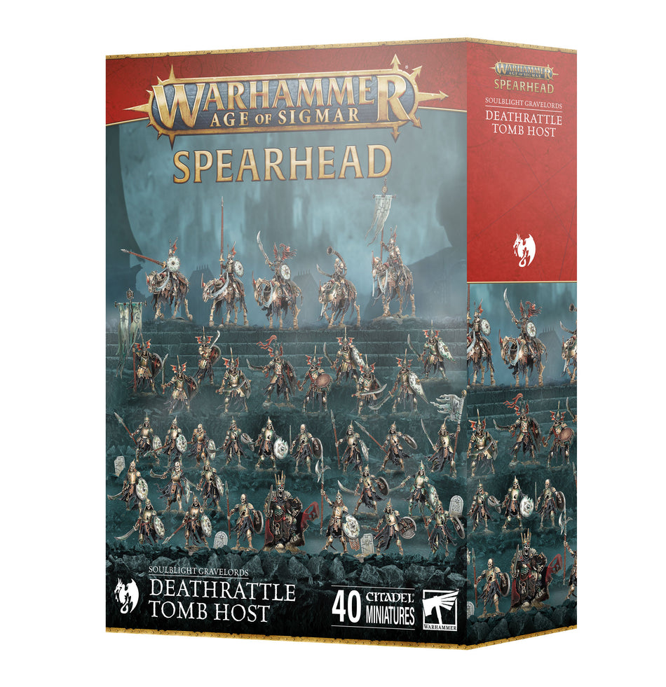 Games Workshop Spearhead: Soulblight Gravelords – Deathrattle Tomb Host