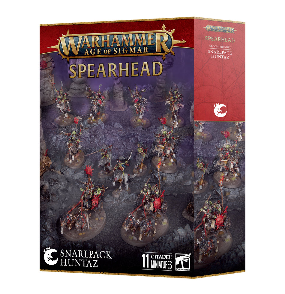Games Workshop Spearhead: Gloomspite Gitz – Snarlpack Huntaz