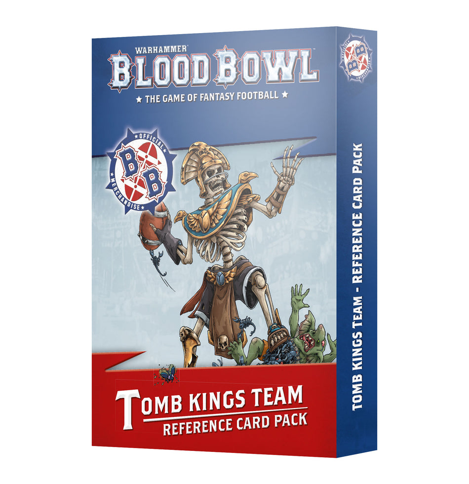 Games Workshop  Tomb Kings Team Reference Card Pack