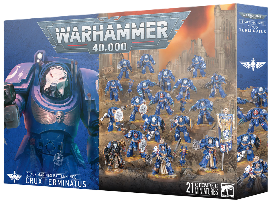Games Workshop Space Marines Battleforce Crux Terminatus ( 1 per customer only)