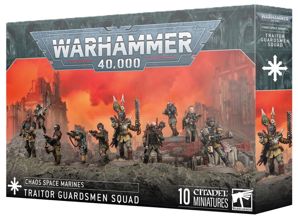 Games Workshop Traitor Guardsmen Squad